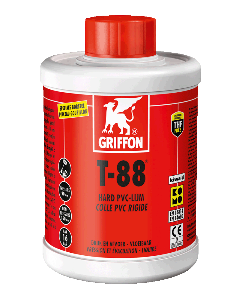 Potje rode griffon T-88 pvc lijm