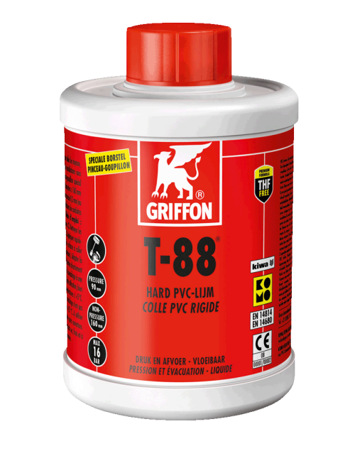 Potje rode griffon T-88 pvc lijm