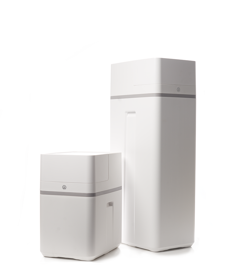 WTR Cabinet High-end Waterontharders in 11l Hars en 25L hars variant.