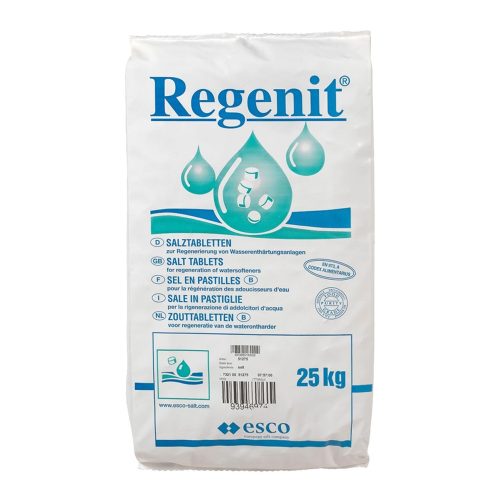 Regenit zak Regeneratie zout 25kg