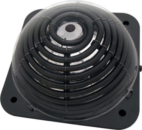 Solar heater unit bovenaanzicht