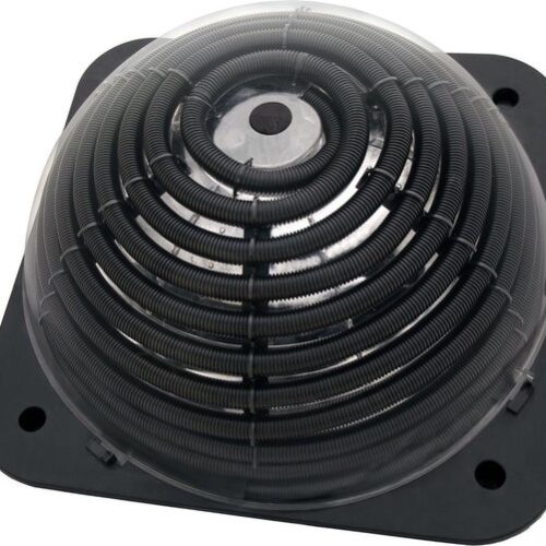 Solar heater unit bovenaanzicht