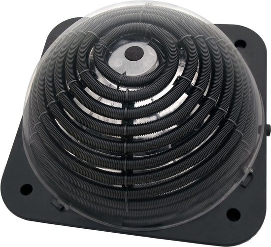 Solar heater unit bovenaanzicht