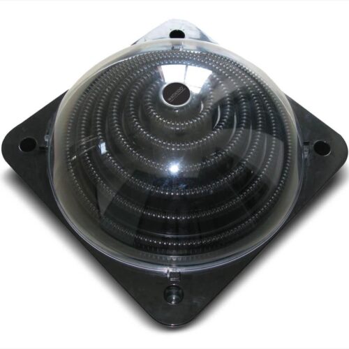 Solar heater unit bovenaanzicht