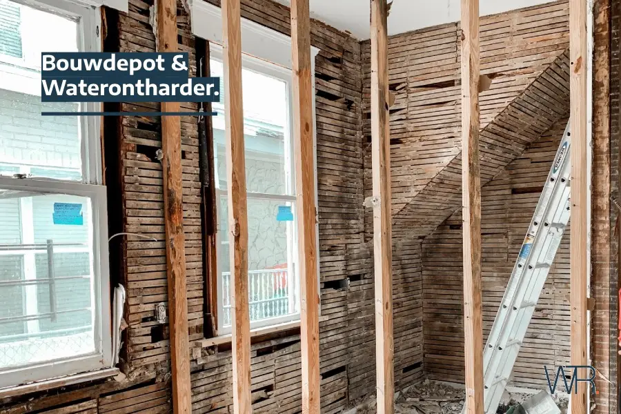 Bouwdepot en aanschaf waterontharder in verbouwwoning